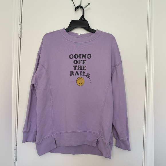 Aerie “Going off the rails” Sweatshirt Size XS/S - Picture 2 of 6